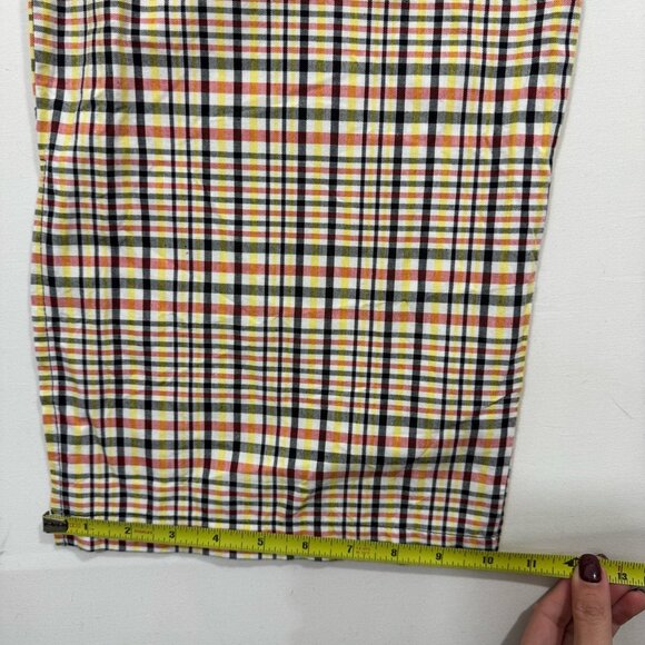 The Ragged Priest High Rise Checked Wide Pants S Chain Punk Grunge Streetwear UK - Picture 10 of 14